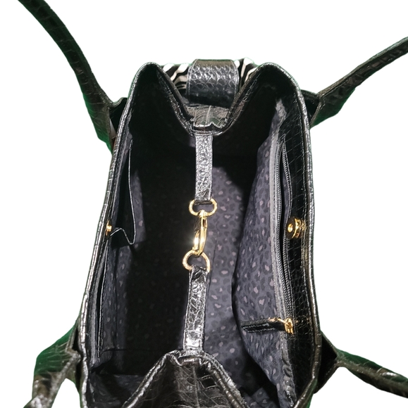 CLEVER CARRIAGE COMPANY Patchwork satchel - Picture 4 of 7